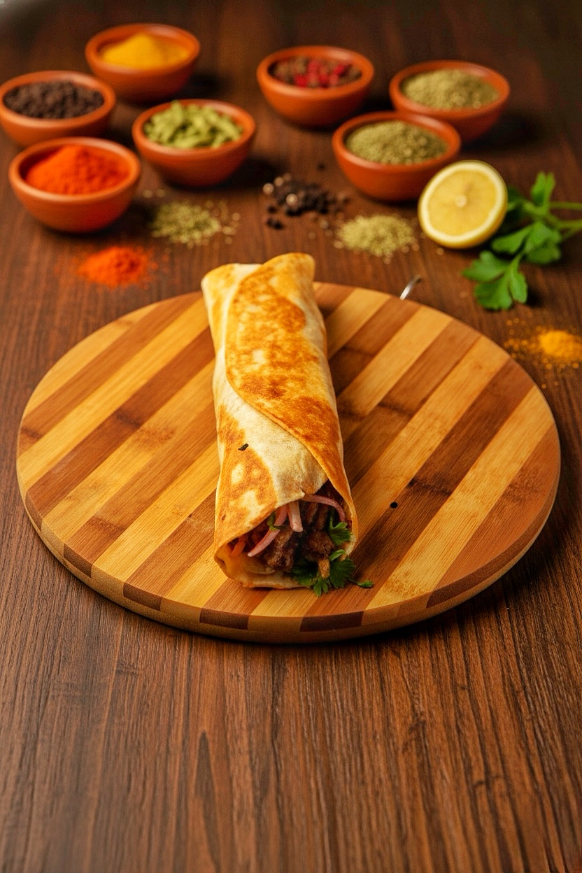 Beef Shawarma Wrap